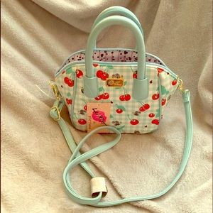 Luv Betsey Cherries LBQUIN mini satchel